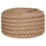 vidaXL Funie de iută, 10 m lungime, 40 mm grosime