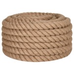 vidaXL Funie de iută, 5 m lungime, 60 mm grosime vidaXL Funie de iută, 5 m lungime, 60 mm grosime