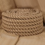 vidaXL Funie de iută, 10 m lungime, 60 mm grosime