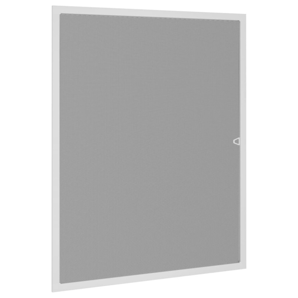 vidaXL Plasă de insecte pentru ferestre, alb, 100x120 cm