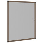 vidaXL Plasă de insecte pentru ferestre, maro, 100x120 cm vidaXL Plasă de insecte pentru ferestre, maro, 100x120 cm