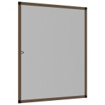 vidaXL Plasă de insecte pentru ferestre, maro, 100x120 cm vidaXL Plasă de insecte pentru ferestre, maro, 100x120 cm