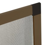 vidaXL Plasă de insecte pentru ferestre, maro, 100x120 cm vidaXL Plasă de insecte pentru ferestre, maro, 100x120 cm