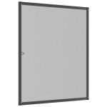 vidaXL Plasă insecte pentru ferestre, antracit, 80x100 cm vidaXL Plasă insecte pentru ferestre, antracit, 80x100 cm