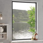 vidaXL Plasă de insecte pentru ferestre, antracit, 90x120 cm vidaXL Plasă de insecte pentru ferestre, antracit, 90x120 cm