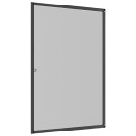 vidaXL Plasă de insecte pentru ferestre, antracit, 90x120 cm vidaXL Plasă de insecte pentru ferestre, antracit, 90x120 cm