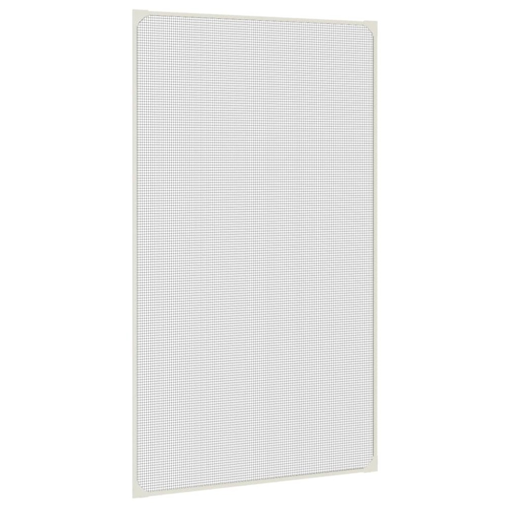 vidaXL Plasă insecte magnetică pentru ferestre, alb, 80x140 cm