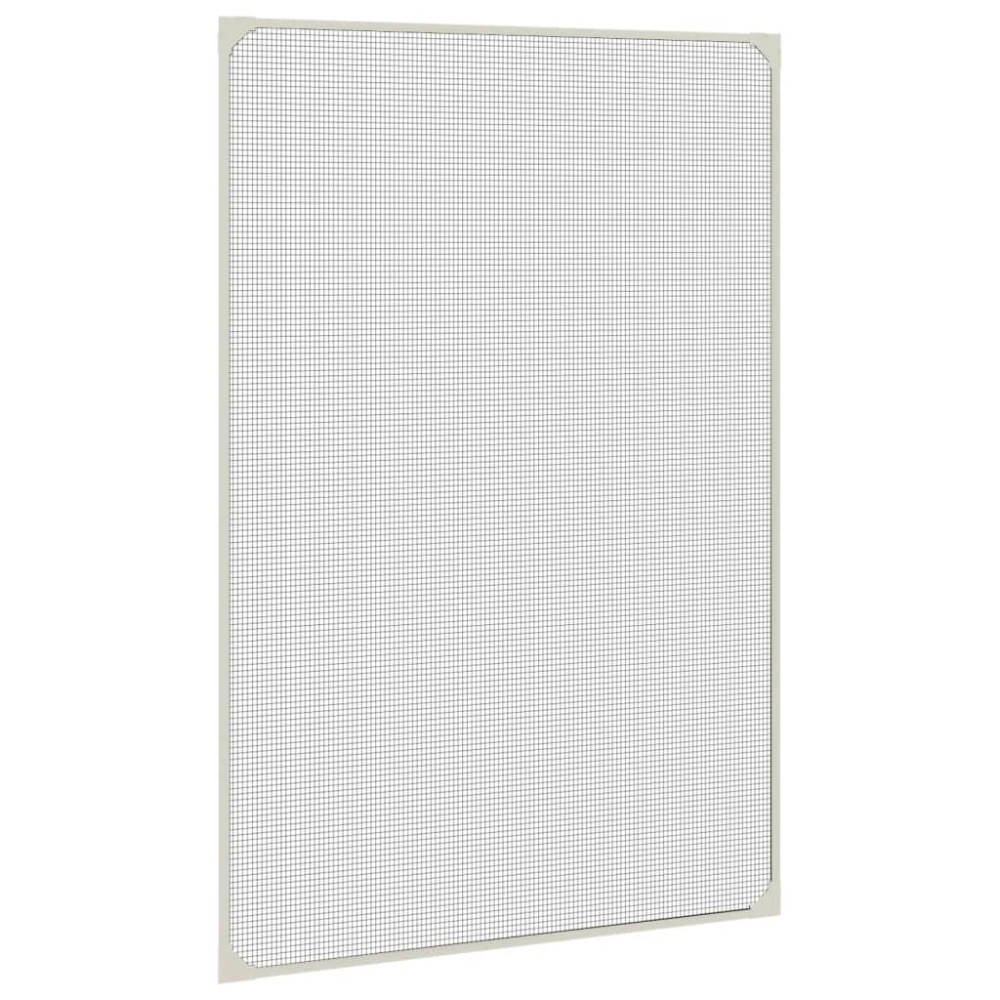 vidaXL Plasă insecte magnetică pentru ferestre, alb, 80x120 cm