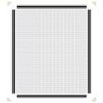 vidaXL Plasă insecte magnetică pentru ferestre, alb, 100x120 cm vidaXL Plasă insecte magnetică pentru ferestre, alb, 100x120 cm