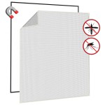 vidaXL Plasă insecte magnetică pentru ferestre, alb, 120x140 cm vidaXL Plasă insecte magnetică pentru ferestre, alb, 120x140 cm