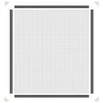 vidaXL Plasă insecte magnetică pentru ferestre, alb, 120x140 cm vidaXL Plasă insecte magnetică pentru ferestre, alb, 120x140 cm