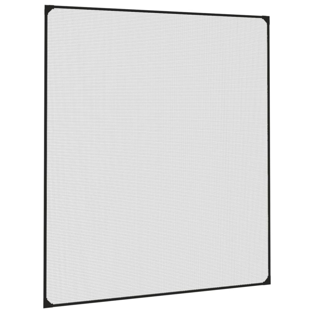 vidaXL Plasă insecte magnetică pentru ferestre, antracit, 120x140 cm