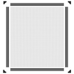 vidaXL Plasă insecte magnetică pentru ferestre, antracit, 120x140 cm vidaXL Plasă insecte magnetică pentru ferestre, antracit, 120x140 cm