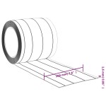 vidaXL Perdea pentru ușă, transparent, 200 mmx1,6 mm 10 m, PVC vidaXL Perdea pentru ușă, transparent, 200 mmx1,6 mm 10 m, PVC