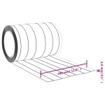 vidaXL Perdea pentru ușă, transparent, 300 mmx2,6 mm 10 m, PVC vidaXL Perdea pentru ușă, transparent, 300 mmx2,6 mm 10 m, PVC