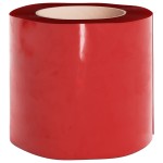 vidaXL Perdea pentru ușă, roșu, 200 mmx1,6 mm 50 m, PVC vidaXL Perdea pentru ușă, roșu, 200 mmx1,6 mm 50 m, PVC