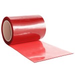 vidaXL Perdea pentru ușă, roșu, 300 mmx2,6 mm 10 m, PVC vidaXL Perdea pentru ușă, roșu, 300 mmx2,6 mm 10 m, PVC