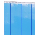vidaXL Perdea pentru ușă, albastru, 200 mmx1,6 mm 25 m, PVC vidaXL Perdea pentru ușă, albastru, 200 mmx1,6 mm 25 m, PVC