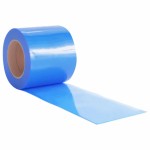 vidaXL Perdea pentru ușă, albastru, 200 mmx1,6 mm 25 m, PVC vidaXL Perdea pentru ușă, albastru, 200 mmx1,6 mm 25 m, PVC