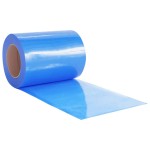 vidaXL Perdea pentru ușă, albastru, 300 mmx2,6 mm 25 m, PVC vidaXL Perdea pentru ușă, albastru, 300 mmx2,6 mm 25 m, PVC