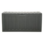 vidaXL Cutie de depozitare, negru, 118x53x57 cm, polipropilenă vidaXL Cutie de depozitare, negru, 118x53x57 cm, polipropilenă