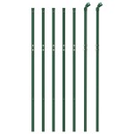 vidaXL Gard de plasă de sârmă, verde, 1x10 m vidaXL Gard de plasă de sârmă, verde, 1x10 m