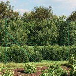 vidaXL Gard de plasă de sârmă, verde, 2x10 m vidaXL Gard de plasă de sârmă, verde, 2x10 m