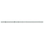 vidaXL Gard plasă de sârmă cu bordură, verde, 0,8x25 m