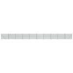 vidaXL Gard plasă de sârmă cu bordură, verde, 1,4x25 m vidaXL Gard plasă de sârmă cu bordură, verde, 1,4x25 m