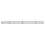 vidaXL Gard plasă de sârmă cu bordură, verde, 1,6x25 m vidaXL Gard plasă de sârmă cu bordură, verde, 1,6x25 m