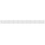 vidaXL Gard plasă de sârmă cu țăruși de fixare, argintiu, 1,4x25 m vidaXL Gard plasă de sârmă cu țăruși de fixare, argintiu, 1,4x25 m