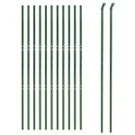 vidaXL Gard plasă de sârmă, verde, 1,4x25 m, oțel galvanizat vidaXL Gard plasă de sârmă, verde, 1,4x25 m, oțel galvanizat