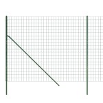 vidaXL Gard plasă de sârmă, verde, 1,4x10 m, oțel galvanizat vidaXL Gard plasă de sârmă, verde, 1,4x10 m, oțel galvanizat