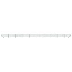 vidaXL Gard plasă de sârmă, verde, 0,8x25 m, oțel galvanizat vidaXL Gard plasă de sârmă, verde, 0,8x25 m, oțel galvanizat