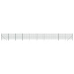 vidaXL Gard plasă de sârmă, verde, 1,6x25 m, oțel galvanizat vidaXL Gard plasă de sârmă, verde, 1,6x25 m, oțel galvanizat