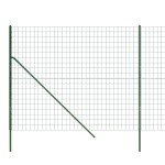 vidaXL Gard plasă de sârmă, verde, 2x25 m, oțel galvanizat vidaXL Gard plasă de sârmă, verde, 2x25 m, oțel galvanizat