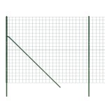 vidaXL Gard plasă de sârmă, verde, 2x10 m, oțel galvanizat vidaXL Gard plasă de sârmă, verde, 2x10 m, oțel galvanizat