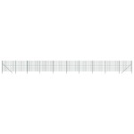 vidaXL Gard plasă de sârmă, verde, 2x25 m, oțel galvanizat vidaXL Gard plasă de sârmă, verde, 2x25 m, oțel galvanizat