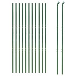 vidaXL Gard plasă de sârmă, verde, 2,2x25 m, oțel galvanizat vidaXL Gard plasă de sârmă, verde, 2,2x25 m, oțel galvanizat