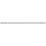 vidaXL Gard plasă de sârmă cu bordură, verde, 1,1x25 m