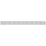 vidaXL Gard plasă de sârmă cu bordură, verde, 1,4x25 m vidaXL Gard plasă de sârmă cu bordură, verde, 1,4x25 m