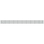 vidaXL Gard plasă de sârmă cu bordură, verde, 1,6x25 m vidaXL Gard plasă de sârmă cu bordură, verde, 1,6x25 m