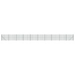 vidaXL Gard plasă de sârmă cu bordură, verde, 1,4x25 m vidaXL Gard plasă de sârmă cu bordură, verde, 1,4x25 m