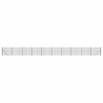 vidaXL Gard plasă de sârmă cu bordură, verde, 1,6x25 m vidaXL Gard plasă de sârmă cu bordură, verde, 1,6x25 m
