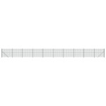 vidaXL Gard plasă de sârmă cu bordură, verde, 1,8x25 m vidaXL Gard plasă de sârmă cu bordură, verde, 1,8x25 m