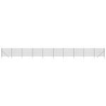 vidaXL Gard plasă de sârmă, antracit, 1,6x25 m, oțel galvanizat vidaXL Gard plasă de sârmă, antracit, 1,6x25 m, oțel galvanizat