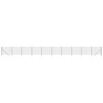vidaXL Gard plasă de sârmă, antracit, 2x25 m, oțel galvanizat vidaXL Gard plasă de sârmă, antracit, 2x25 m, oțel galvanizat