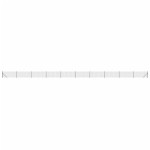 vidaXL Gard plasă de sârmă cu bordură, antracit, 0,8x25 m