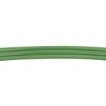 vidaXL Furtun pentru stropit cu 3 tuburi, verde, 7,5 m, PVC