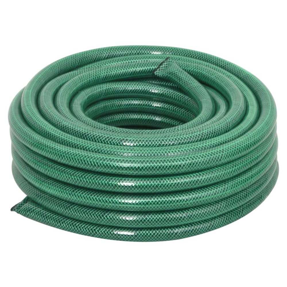 vidaXL Furtun de aer, verde, 0,75", 20 m, PVC